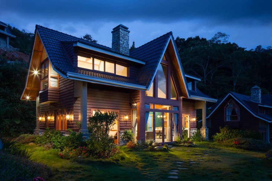 Residential home exterior